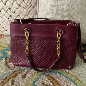 Tory Burch burgundy bag